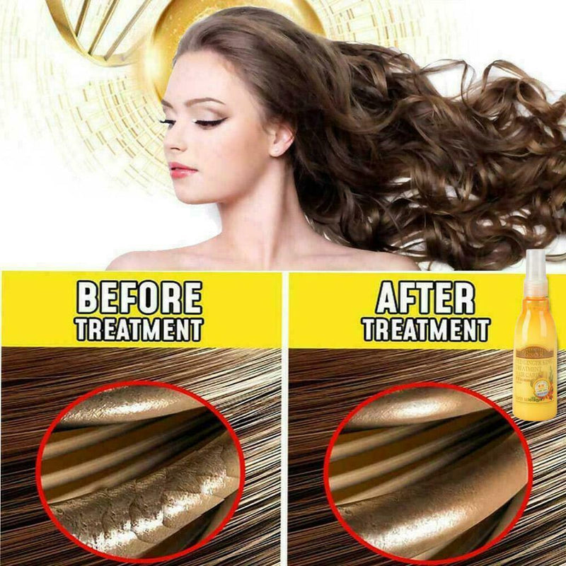 130ml Ginger Shine Hair Elixir Spray Advanced Molecular Roots Shine Hair Re O2O5