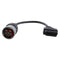 Truck J1708 to 16 Pin OBD2 Interface Scanner Code Reader Adapter Cable