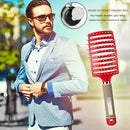 Hair Scalp Massage Comb Curly Detangle Hair Brush Hairdressing Tool (Red) A