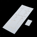 Guitar Stickers Musical Instrument Decoration Stickers ECG Shape