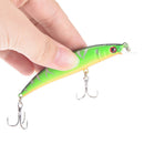 1pc 8cm/8.5g hard minnow fishing lures crank plastic baits floating lures 5