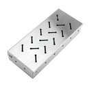 Durable BBQ Stainless Steel Smoker Box High-Temp Resistant for Meat Smoking