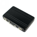 Metal Mini Briefcase Suitcase Business Bank Card Name Box Case L6R0 Card Q1W7