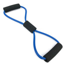 8 in 1 Fitness Equipment Set Ab Roller Resistance Bands Jump Rope Pull Rope