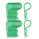 1/10 1/12 RC Rock Crawlers Bodyshell Clips Pins 60x for Redcat HSP HPI 10mm