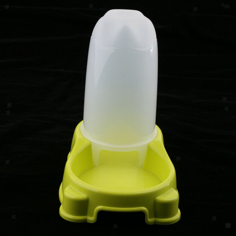 Automatic Water Replenishment Pet Dog Cat Bunny Waterer Feeder Green