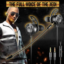 T2 Dual 3.5mm Wired In-Ear Earphone Volume Control Headset Earbud with Mic