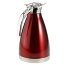 Vacuum Carafe With Top Stainless Steel Cold Water red