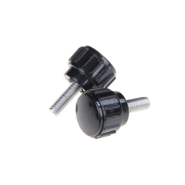 6pcs M4x10 Threaded Knurled Thumbscrew Grip Knobs Screw made in china  SR BX