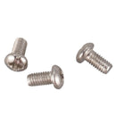 100pcs M3x6mm Recessed Crosshead Cross Head Threaded Screw Fasten Bolt G4T6