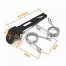 Motorcycle Chopper Bobber Custom 3'' SOLO Torsion Spring And Bracket Set