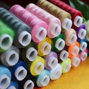 Mixed Colors Colourful Sets 30 Spools Threads Cones Polyester All Purpose Sewing