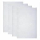 4 Pieces Classic Reserve Aida Cloth Cross Stitch Cloth, 13 by 18-Inch, Whit X8W2
