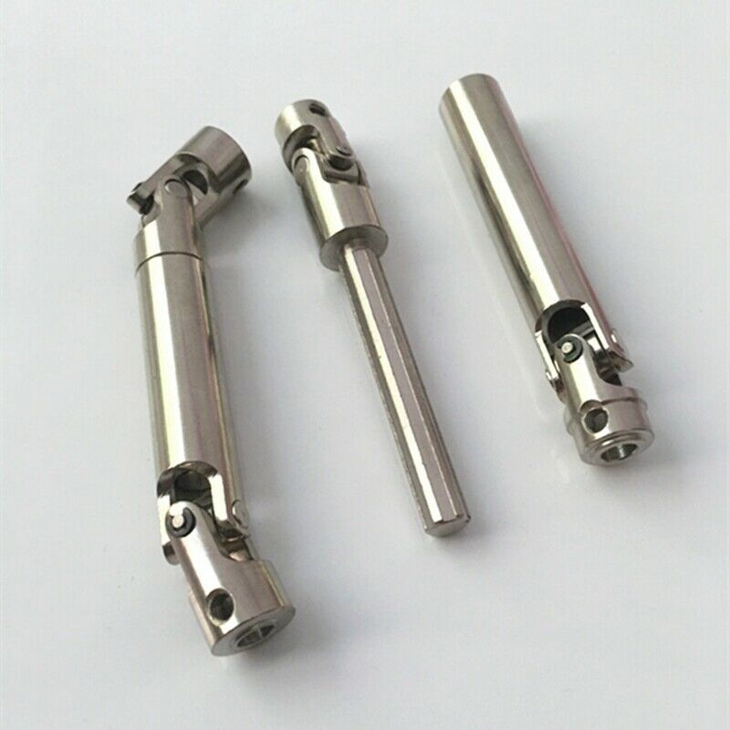 2pcs Scx10 Steel Universal Drive Shaft With Cvd 90-115mm For 1/10 Scale Mod Y2F1