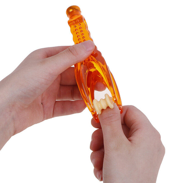 1Pc Dual Rollers Finger Joints Massage Hand Massager For Keyboard User Care  Ew