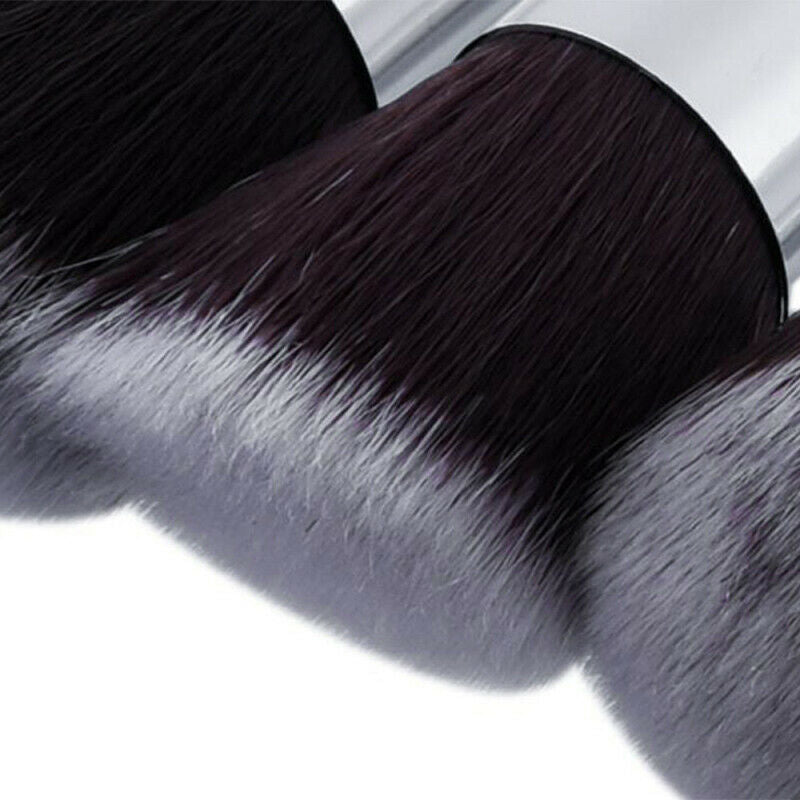 10Pcs Professional Make Up Brush Set Foundation Brushes Kabuki Makeup B UYO