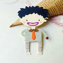 DIY Baby Boy Smile Clear Cutting Dies Stencil Scrapbook Card Making Craft