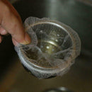 30pcs/Lot Drain Cover Net Bag Hair Filter Sink Kitchen Bathroom Strainers A