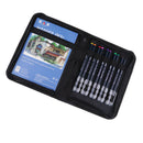 10 Color Art Watercolor Drawing Painting Brush Sketch Manga Pen Book Pad Set