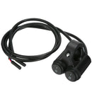 7/8" Aluminum Handlebar Switch Dual Light Rocker Waterproof For Motorcycle AT Bj
