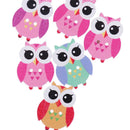 Owl 2Hole Wooden Buttons DIY Decor Child Clothes Sewing Buttons ScrapbookingBX