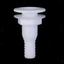 Plastic Thru-Hull Bilge Pump and Aerator 3/4" Hose Fitting for Boats