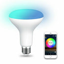 WiFi BR30 LED Flood Light Bulb, Tunable White & Color Changing Smart Flood