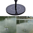 Bird Bath Fountain Solar Powered Water Pump Floating Outdoor Pond Garden NBR