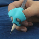 3pcs Children Kids Pen Writing Posture Correction Trainer Writing Aid Grip
