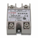 2PCS Solid State Relay SSR-25DA 25A /250V 3-32V DC Input 24-380VAC Output U4N5