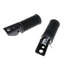 2 Pieces Motorcycle Foot Rests Pedals Footpegs Replacement for Suzuki GS125
