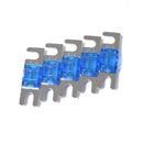 10pcs 60A+30A Mini ANL Fuse for Car Audio Circuit Protection Nickel Plated