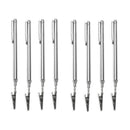 8 Pieces Telescopic Alligator Clip Extendable Pen Clip  Mechanic Tools