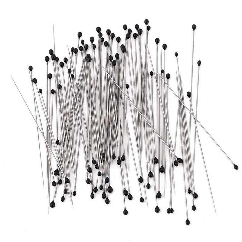 100pcs Stainless Steel  Insect Pins Specimen Pins for School Lab EducationOZ 3C