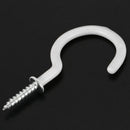 2.7 inch Cup Mug Hooks Shouldered stainless steel Screw-in plastic coated H N6Y6