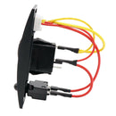 Rocker Toggle Switch Waterproof DC 20A 12V/10A 24V ON-OFF illuminated Rocker
