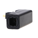Audio Connector Optical TosLink Female to TosLink Male Plug Angled Adapter