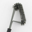 18" Barbecue BBQ Cleaning Grill Brush Cleaner Stainless Steel Wire Brush ADVGA