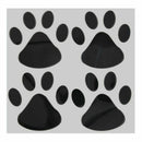 4PCS Personality Funny Dog Paws Paw Pattern Creative Walk Footprints Sticke