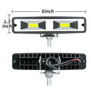 48W LED WORK LIGHT BAR Spot Lamp For OFF-ROAD 4WD SUV ATV LAMPS CAR K2U2
