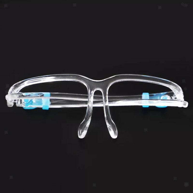 10x Safety Full Face Shield Guard Reusable Clear Goggles Anti-Fog Windproof