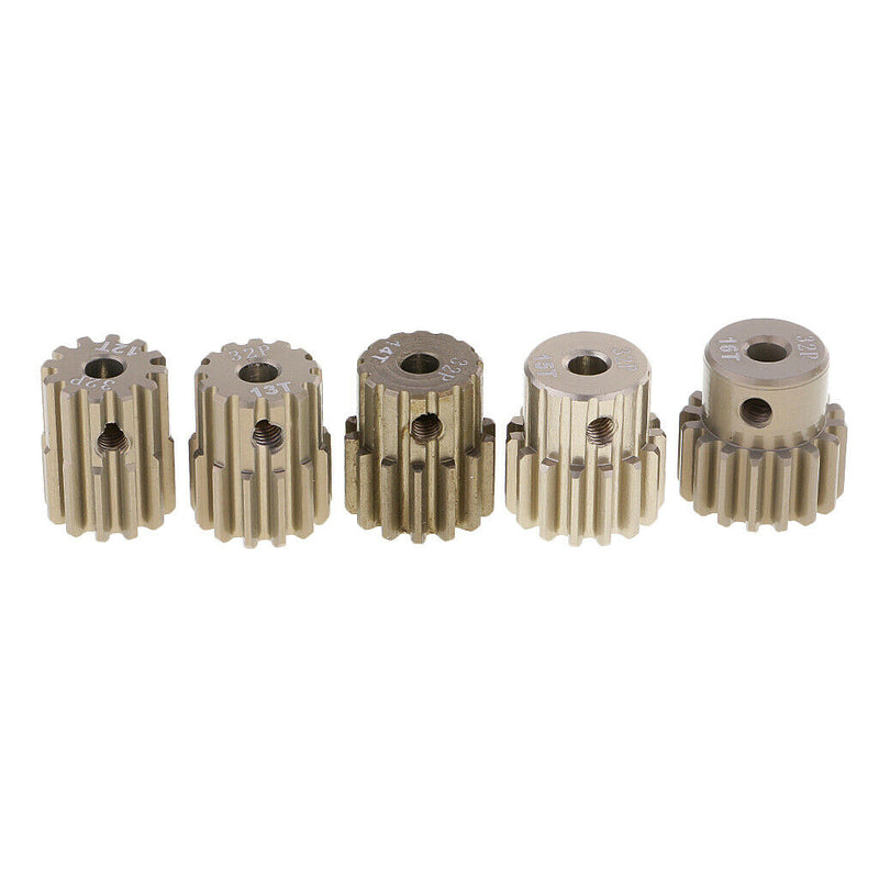 Professional RC 1/10 Car Parts 32DP 3.175mm 12T-16T Pinion Motor Gears for