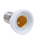5pcs/pack E14 to E12 Adapter Light Bulb Lamp Base Holder Converter Socket