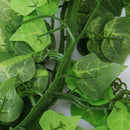 12 x Ivy Vine Decoration Artificial Plants - Leaf Sweet Potato G9A8