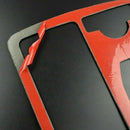 For Mercedes Benz C Class W204 E Class W212 Carbon Fiber Console Panel Cove