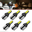 10X T10 194 168 CANBUS LED License Plate Interior Wedge Light Bulbs Bright White