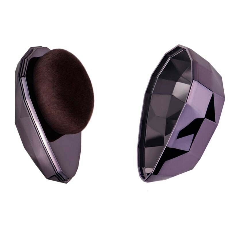 Purple Diamond Cut Liquid Foundation Brush Fine Soft Fiber Buffering Blush  N1N4