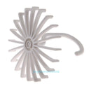 Rotating Plastic 20 Hooks Neck Tie Rack Hanger Holder Closet Organizer Accessory