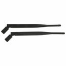 2pcs 5dBi 1090MHz&978MHz Antenna Bundle+2pcs MCX male to SMA female Connect E2N2