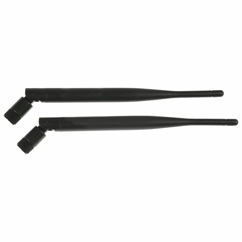 2pcs 5dBi 1090MHz&978MHz Antenna Bundle+2pcs MCX male to SMA female Connect E2N2